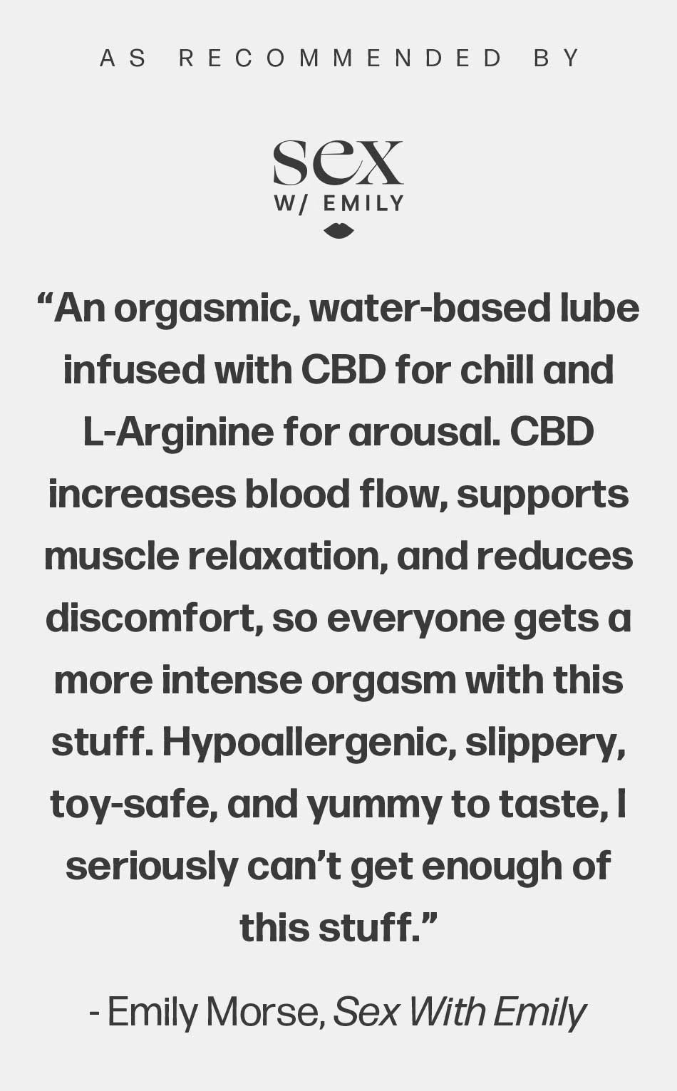 Morgasm CBD-Infused