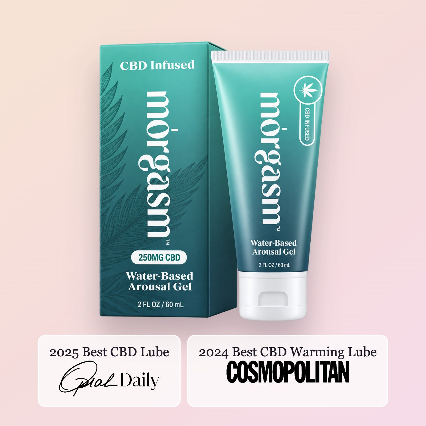 Original Arousal Gel carton and tube