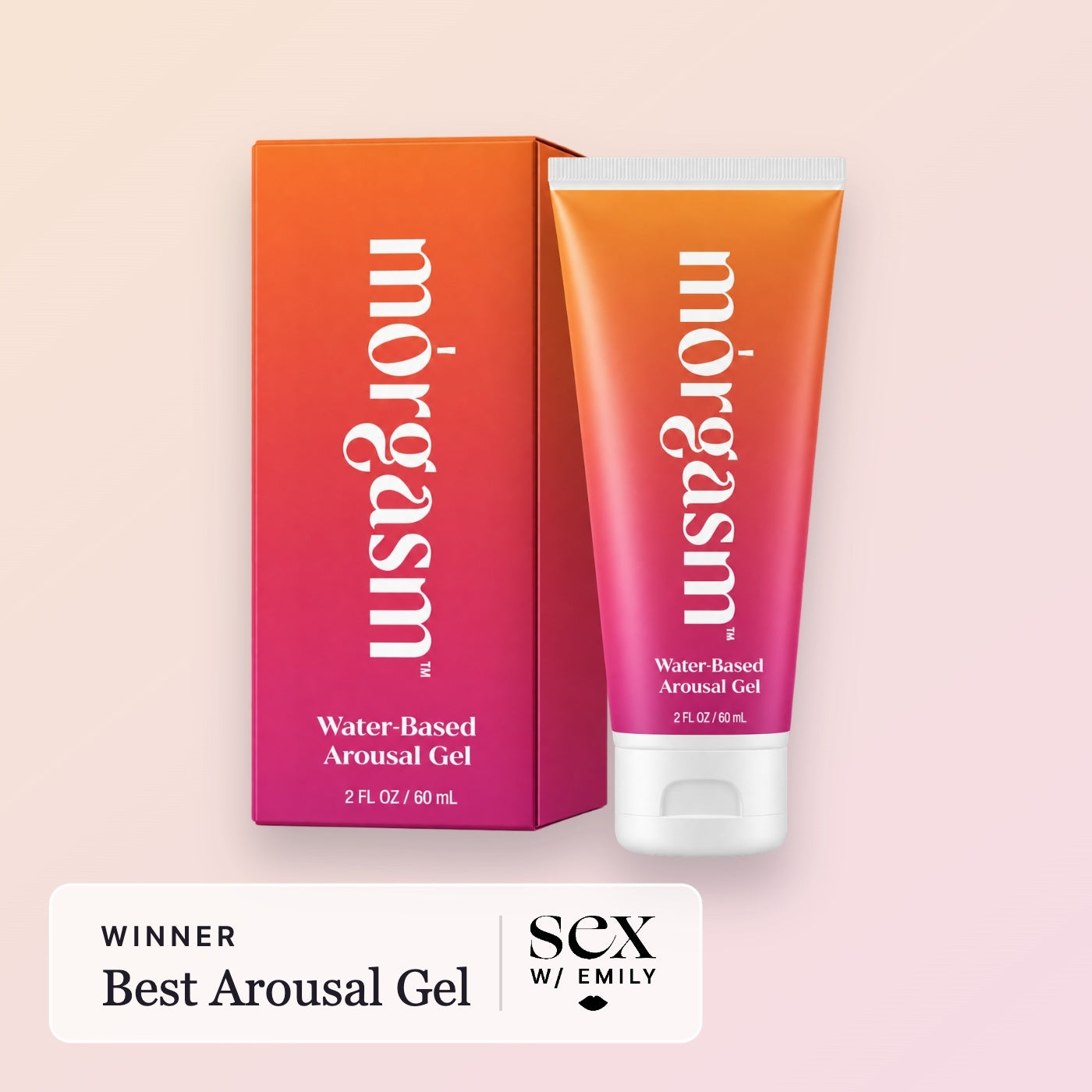 Original Arousal Gel carton and tube
